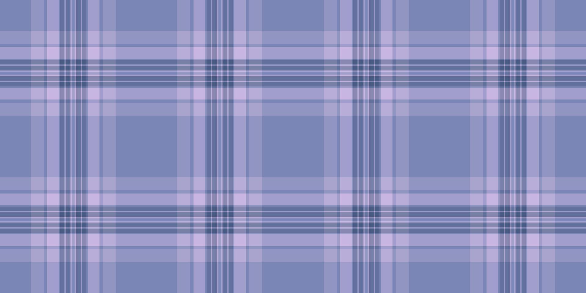 Commercial fabric textile, open tartan plaid check. Inspiration seamless pattern background texture in pastel and blue colors. vector