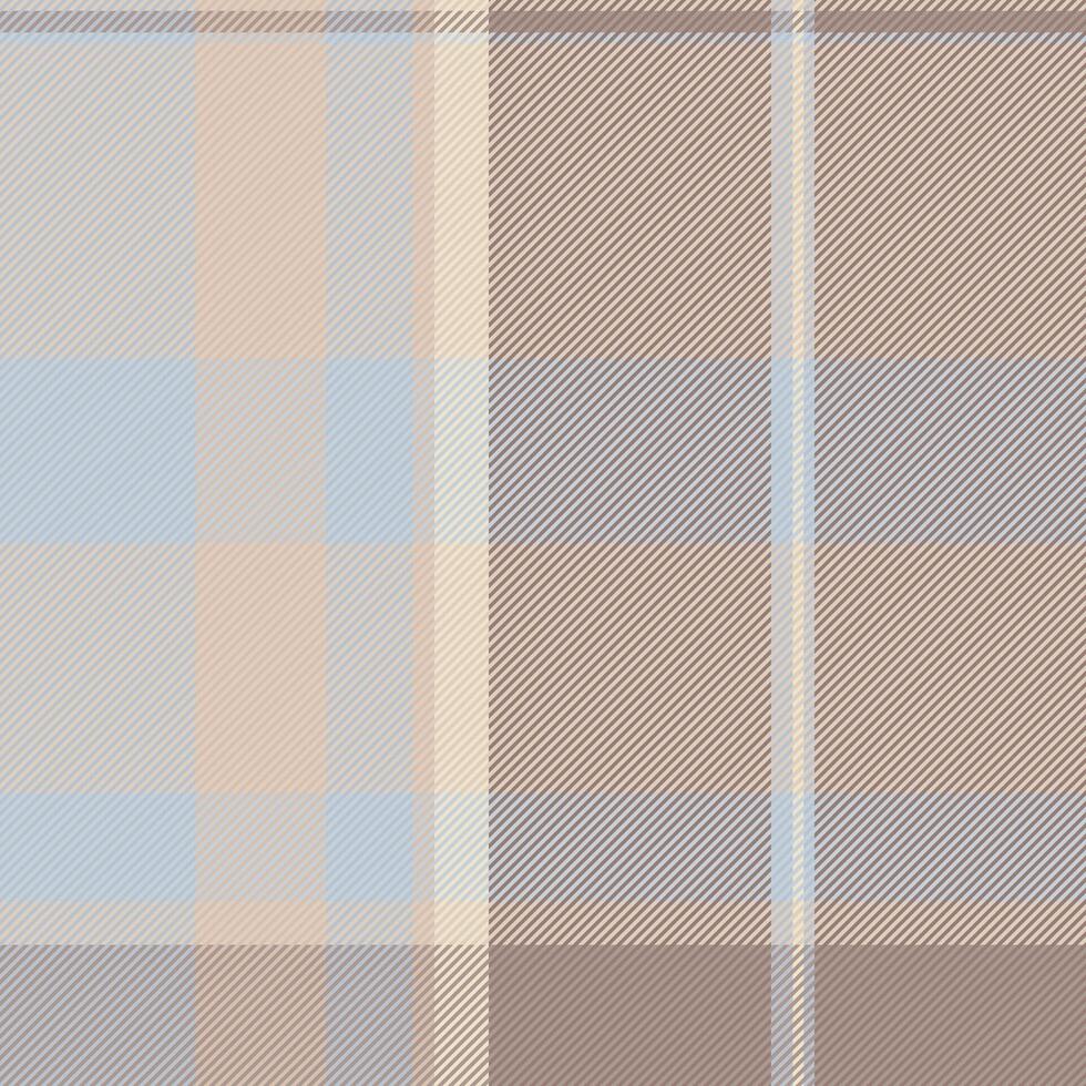 Tartan textile fabric of pattern check seamless with a plaid background texture. vector