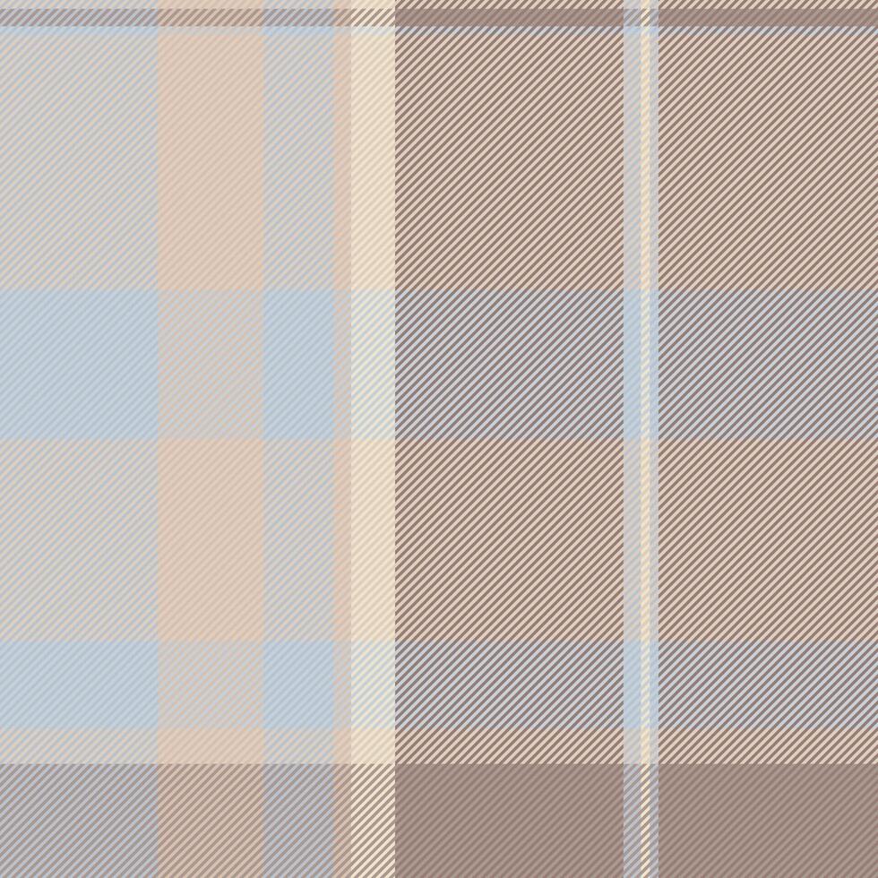 Tartan textile fabric of pattern check seamless with a plaid background texture. vector