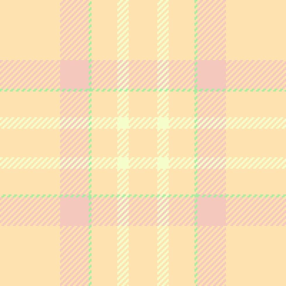Textile background of check pattern texture with a plaid tartan fabric seamless. vector