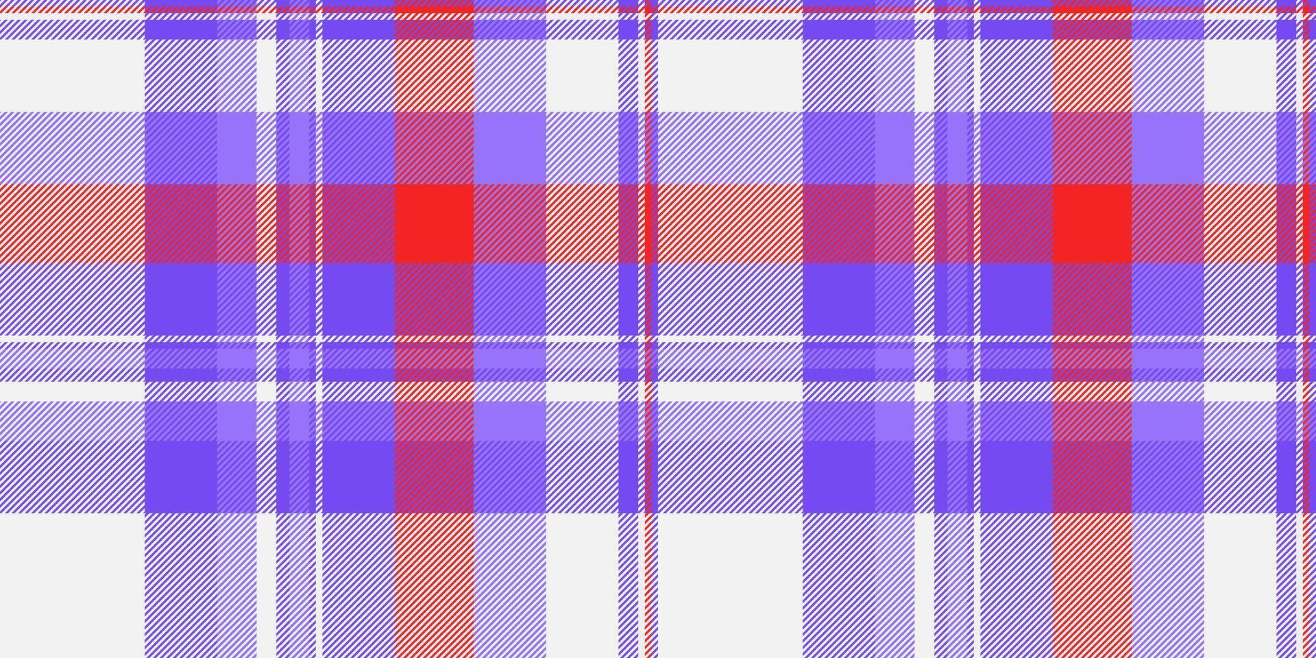 Latin seamless textile texture, canadian pattern check plaid. Platform fabric tartan background in indigo and white colors. vector