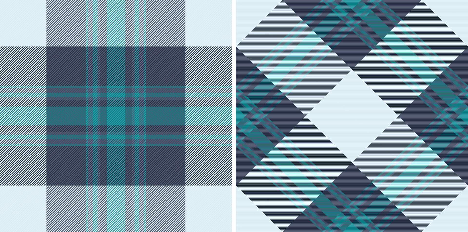 Seamless textile fabric of plaid texture pattern with a background tartan check. vector