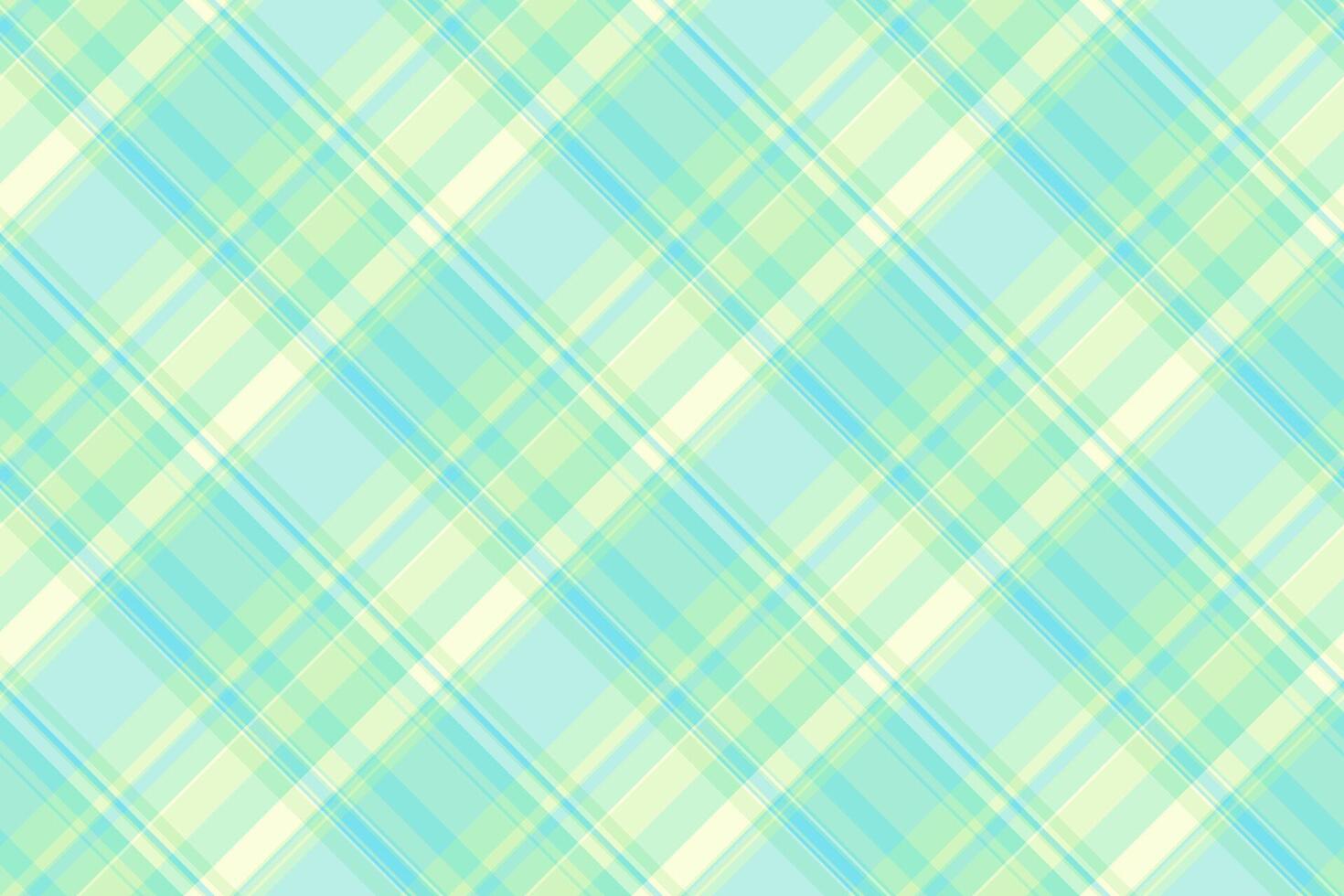Suit check plaid , thin seamless background fabric. Template tartan texture pattern textile in light and teal colors. vector
