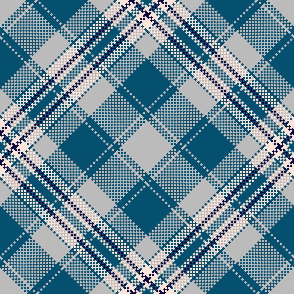 Plaid tartan fabric of pattern check textile with a background texture seamless. vector
