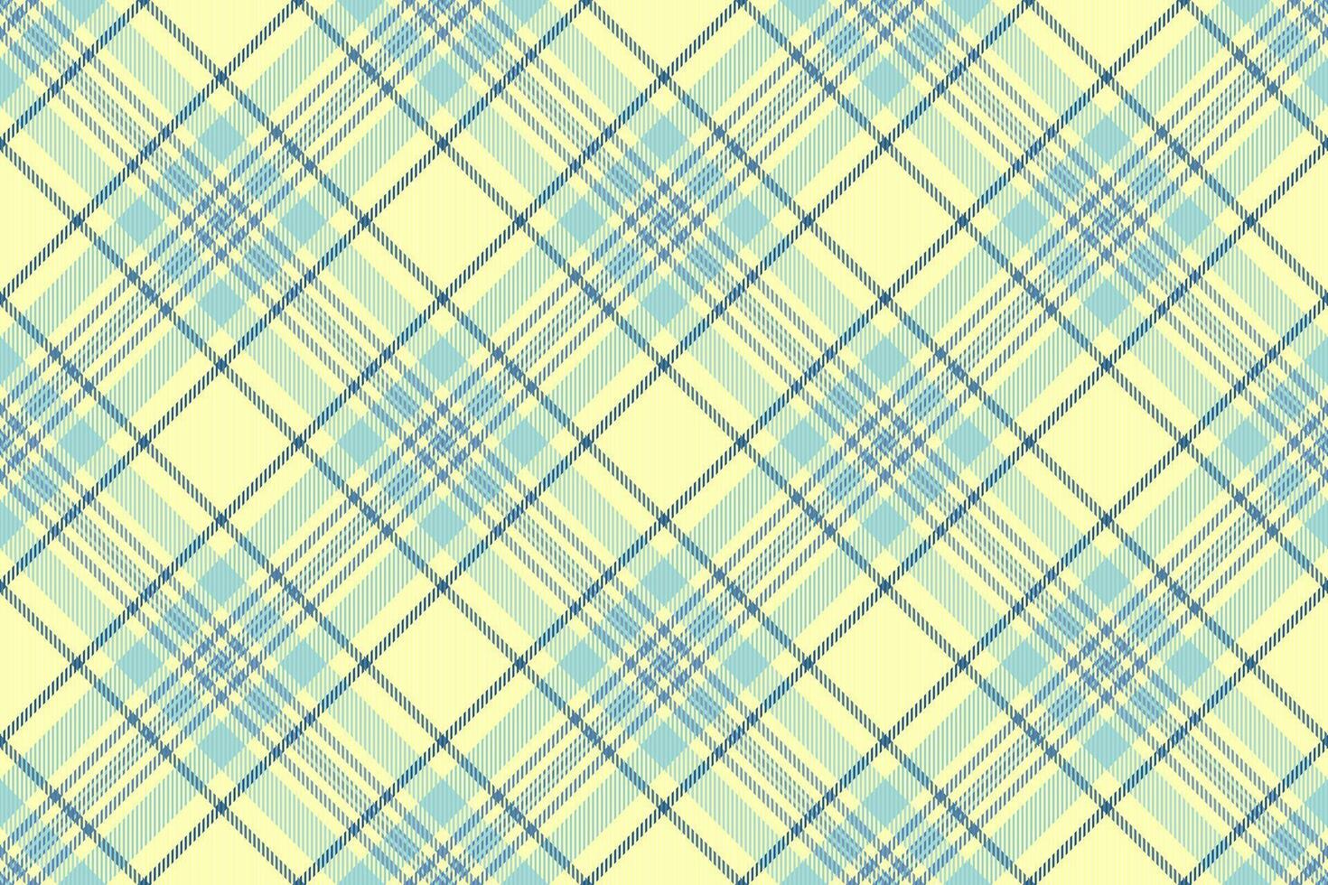 Rectangle seamless tartan background, window check pattern. Seventies fabric plaid textile texture in light and lime colors. vector
