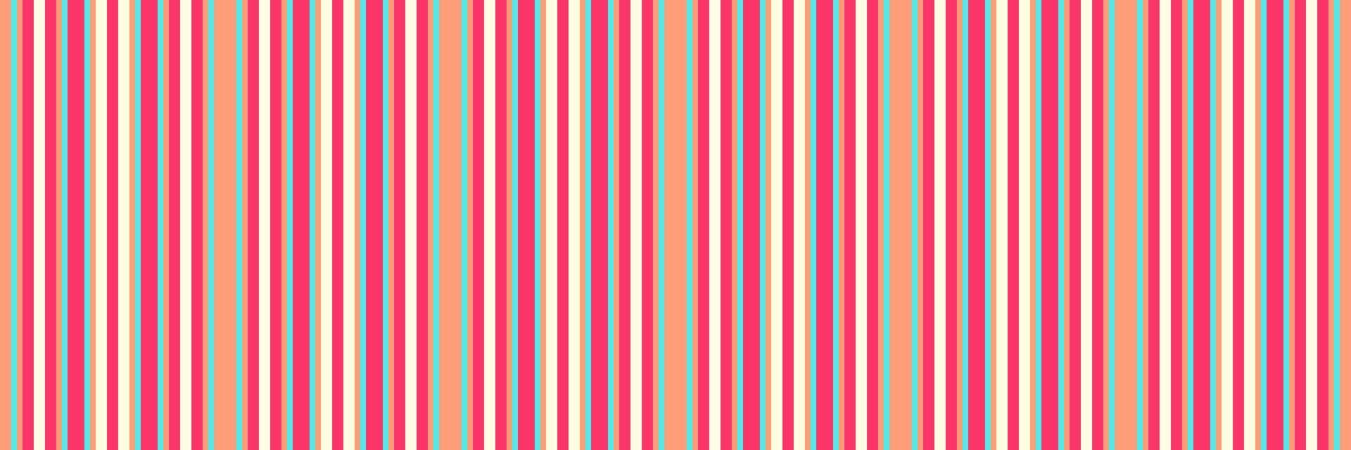 Linen fabric textile pattern, figure seamless lines vertical. Classic texture background stripe in light salmon and red colors. vector