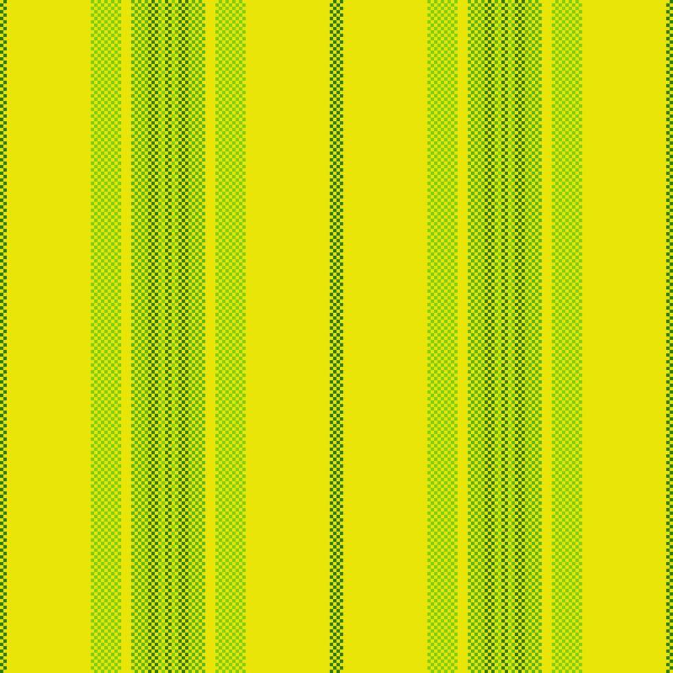 Wealth background vertical seamless, direct fabric textile stripe. Full texture pattern lines in bright and green colors. vector