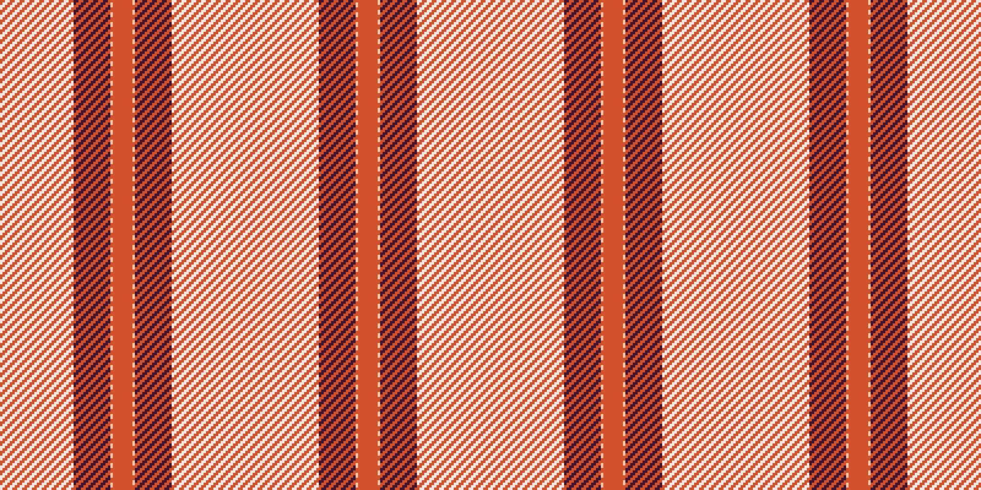 cómodo textura fondo, fluido modelo tela vertical. negrita raya sin costura líneas textil en rojo y blanco colores. vector