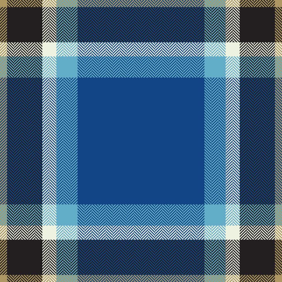 Plaid check pattern. Seamless fabric texture. Tartan textile print. vector
