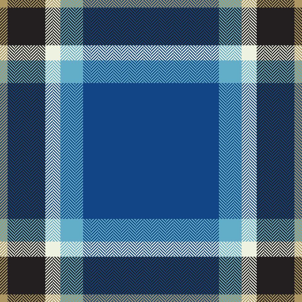 Plaid check pattern. Seamless fabric texture. Tartan textile print. vector