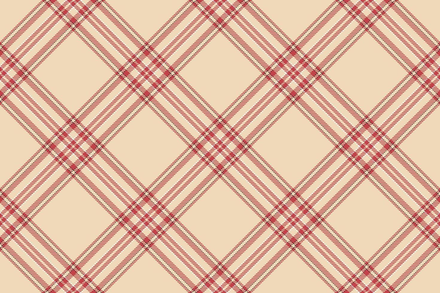 Tartan plaid background, diagonal check seamless pattern. fabric texture for textile print, wrapping paper, gift card, wallpaper. vector