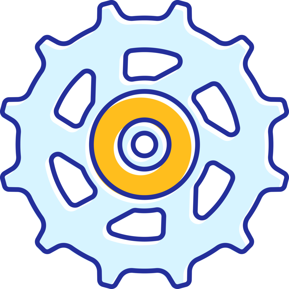 Front Gear Illustration Isolated Background png