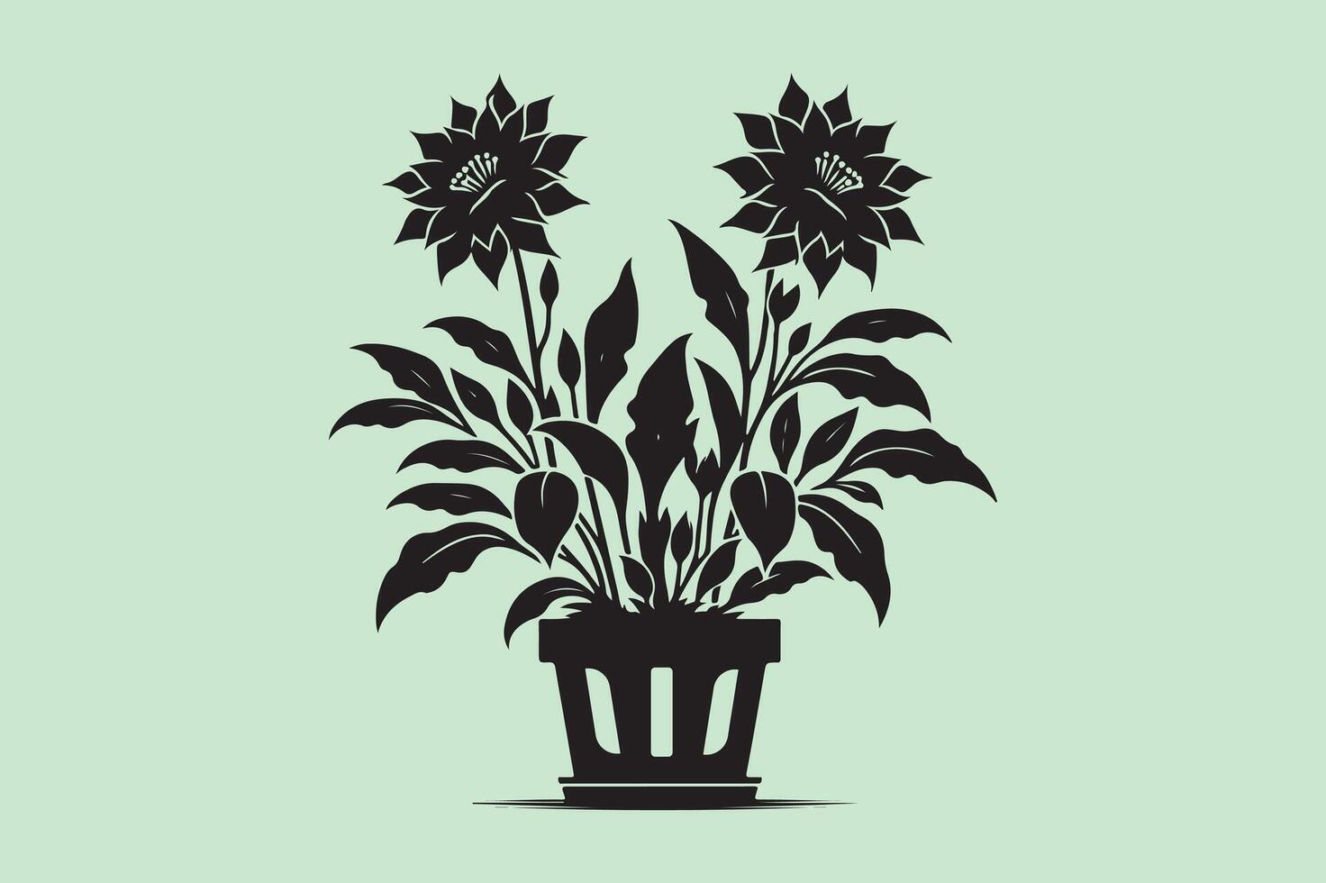 Delicate flower artwork beautiful celebration vector