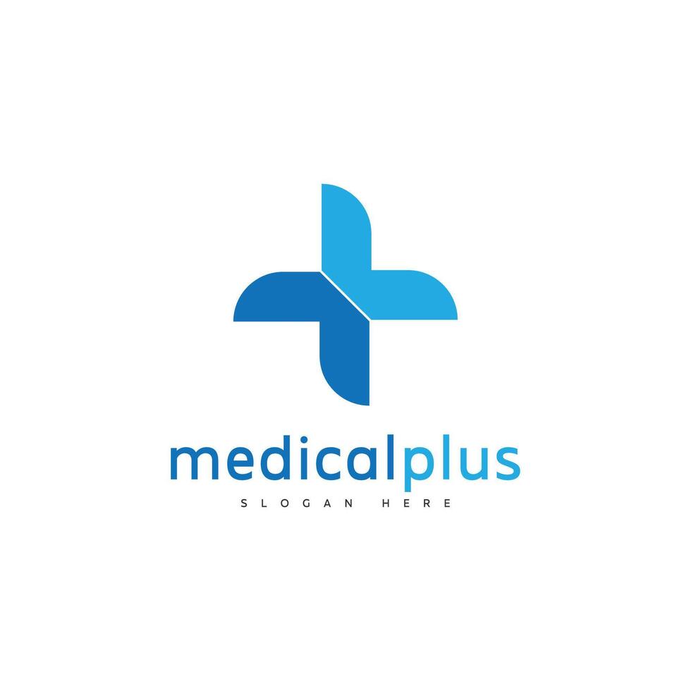 Medical care logo template vector