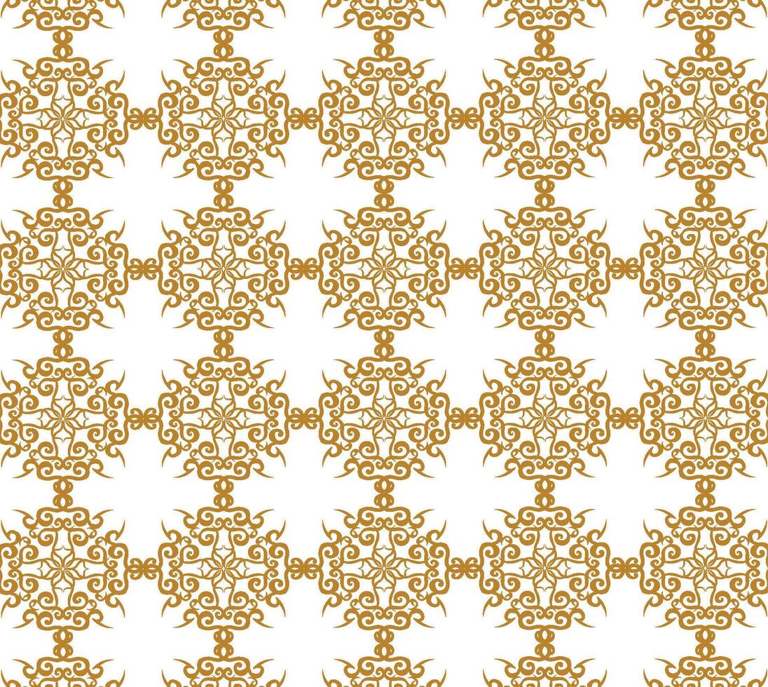 Thai pattern islamic vector