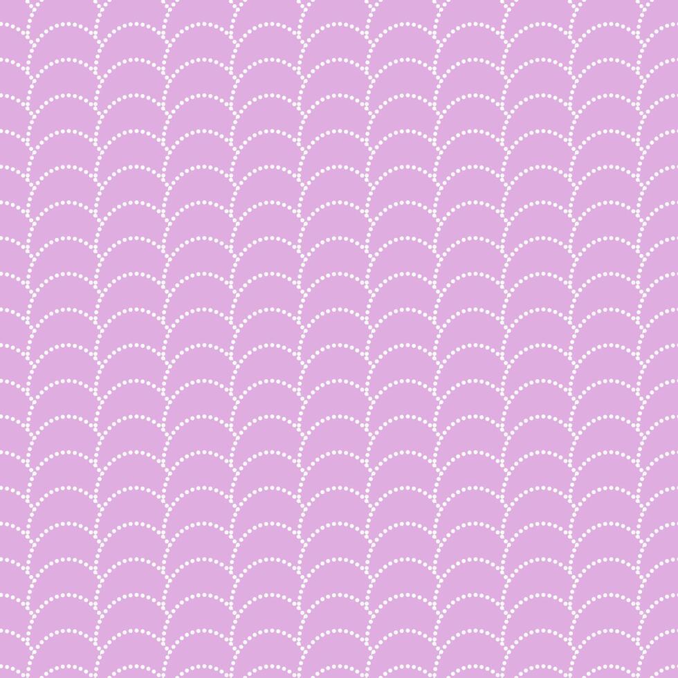 Round Pink Geometric Pattern Design with Circles vector