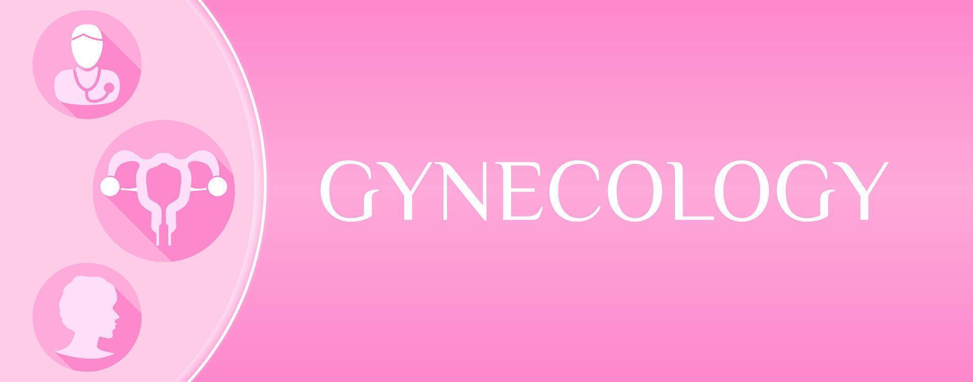 Gynecology Illustration Background Design vector