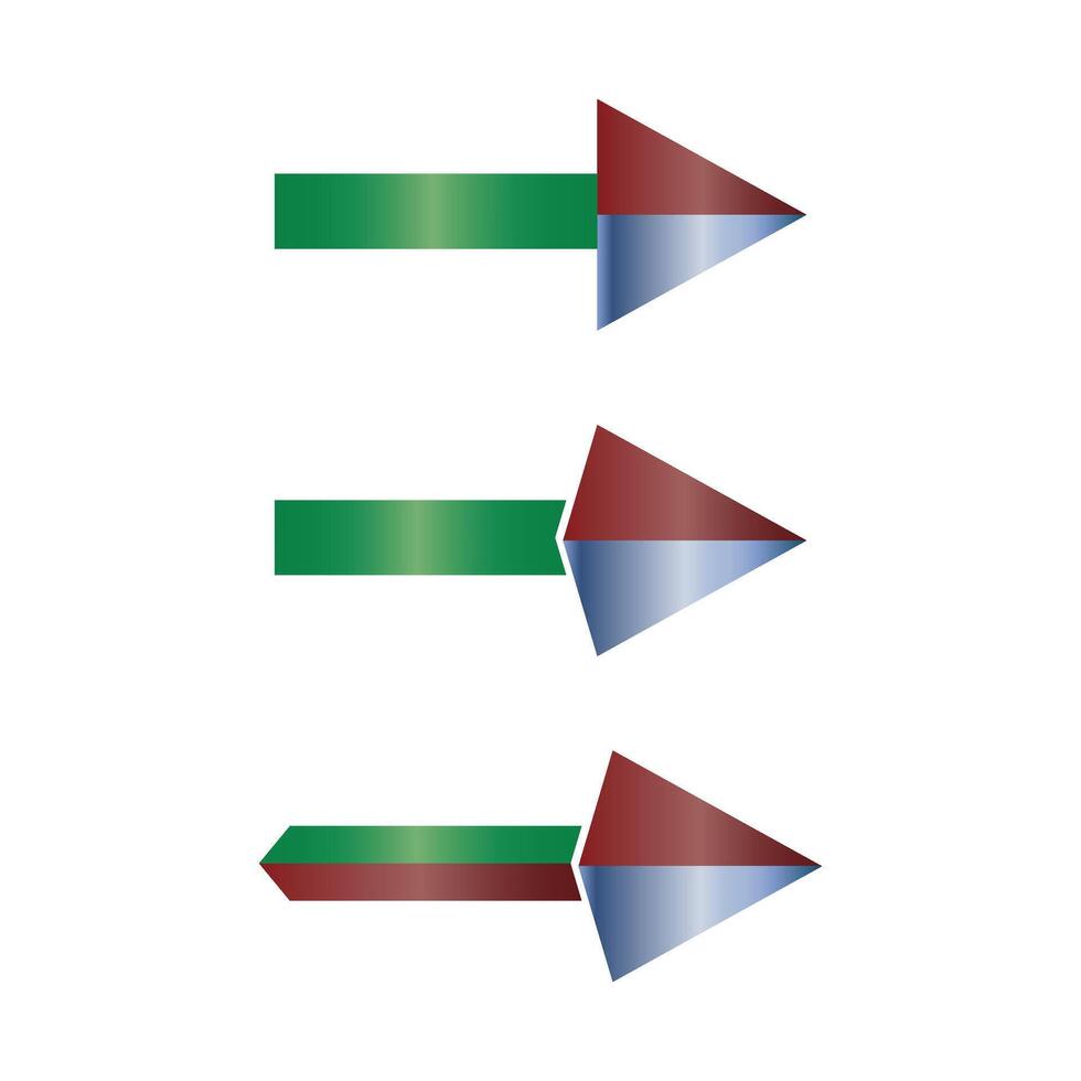 arrows diamond icons vector