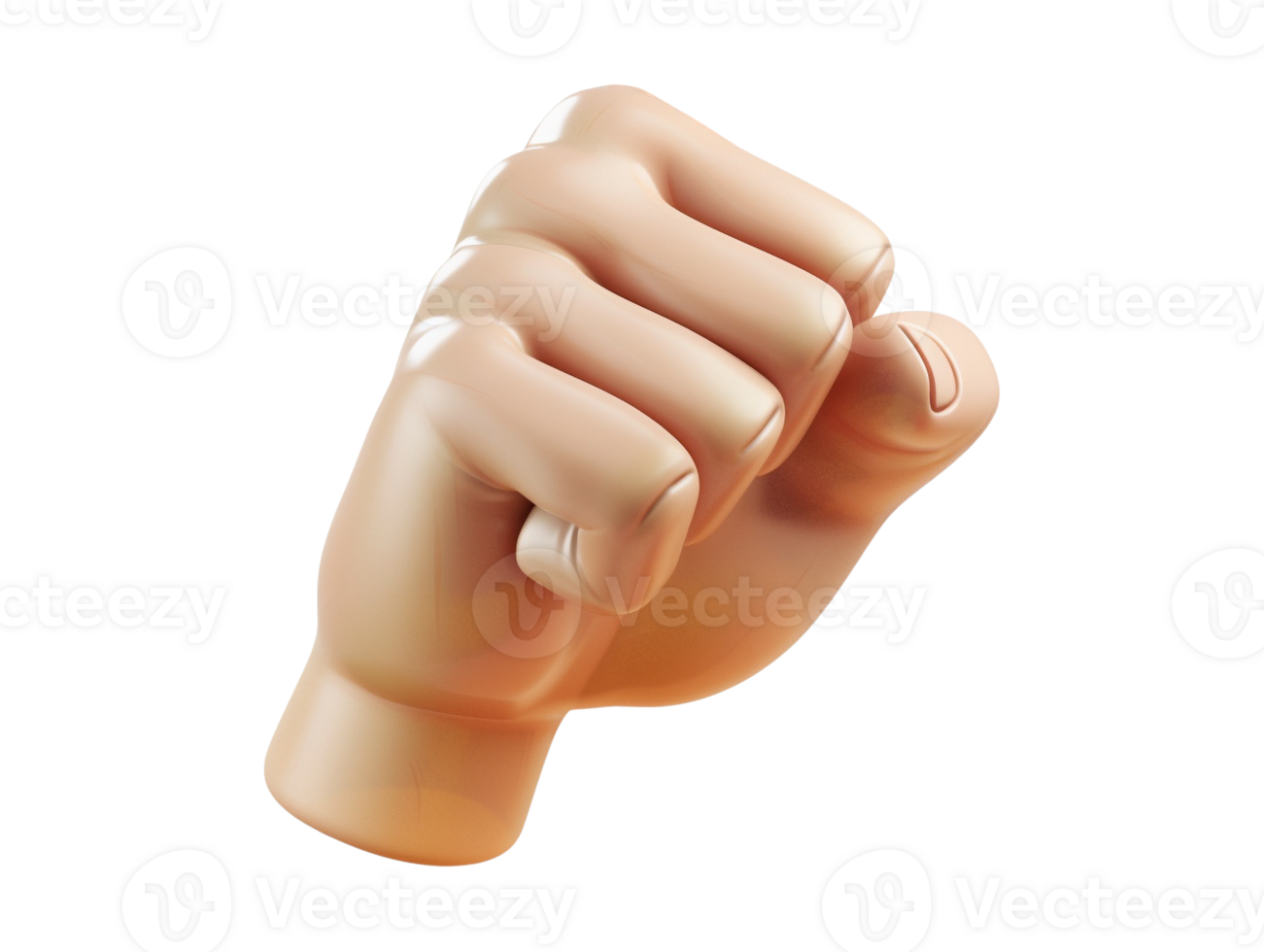 sign of the hand isolated png