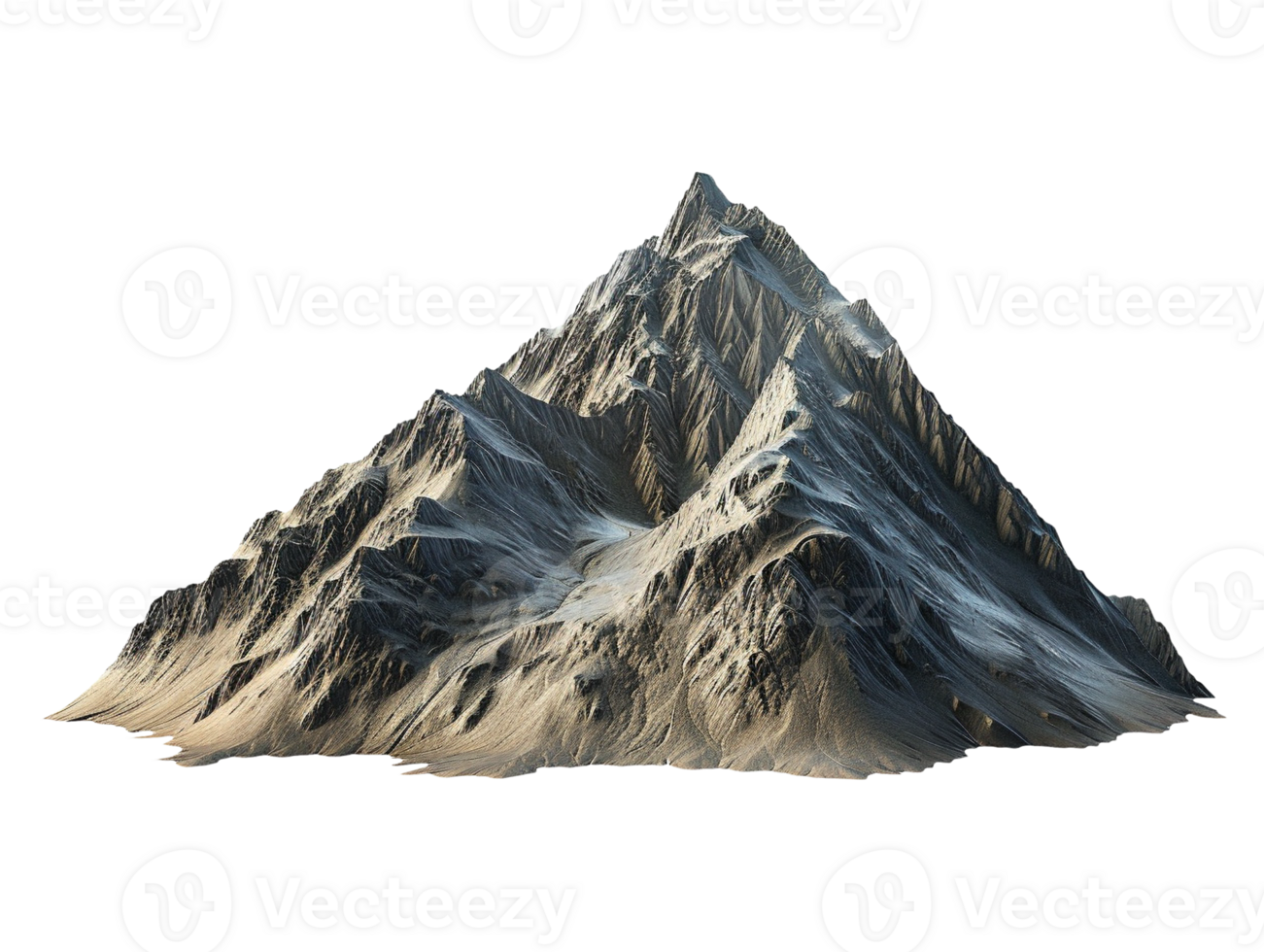 mountain peak isolated png