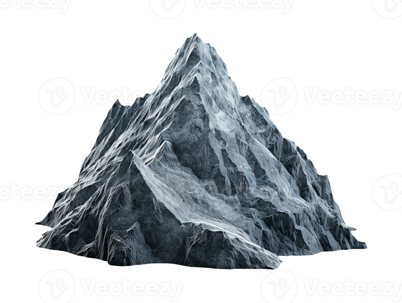 mountain peak isolated png