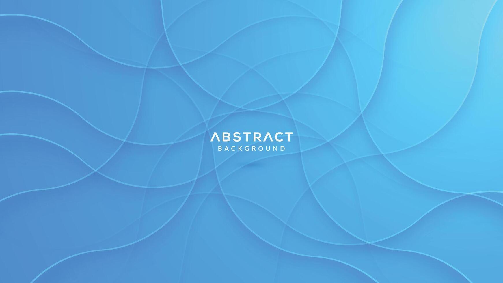 Modern abstract blue light background vector