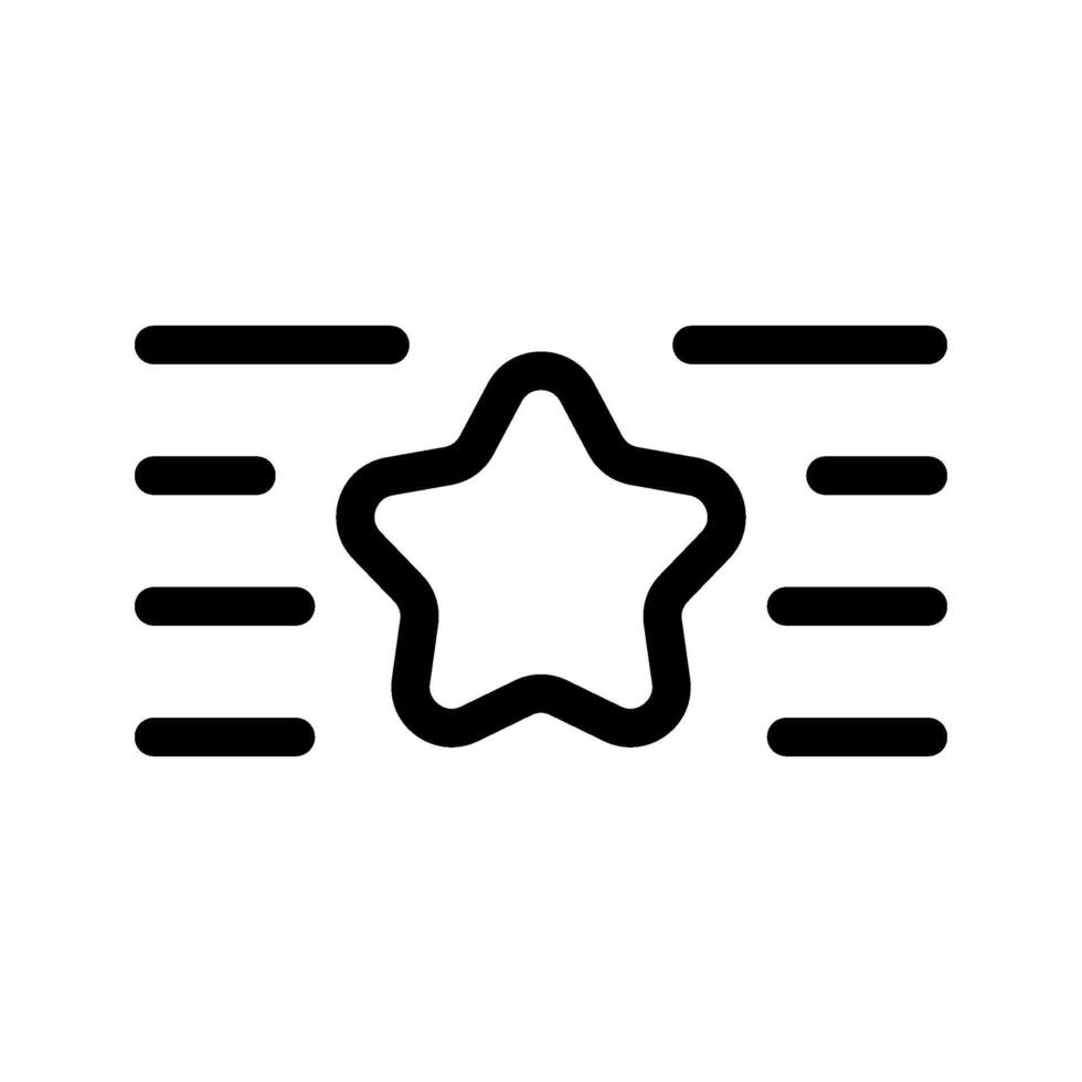 Star Icon Symbol Design Illustration vector
