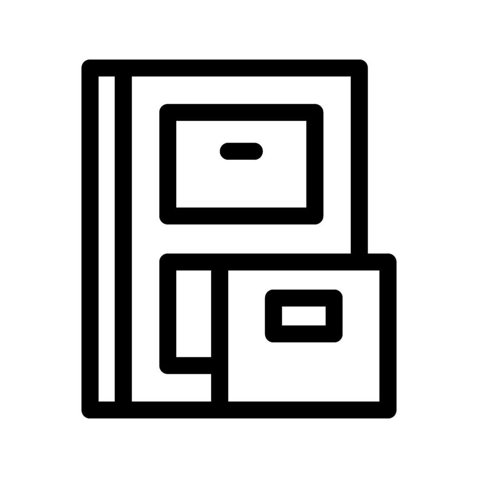 Lockers Icon Symbol Design Illustration vector