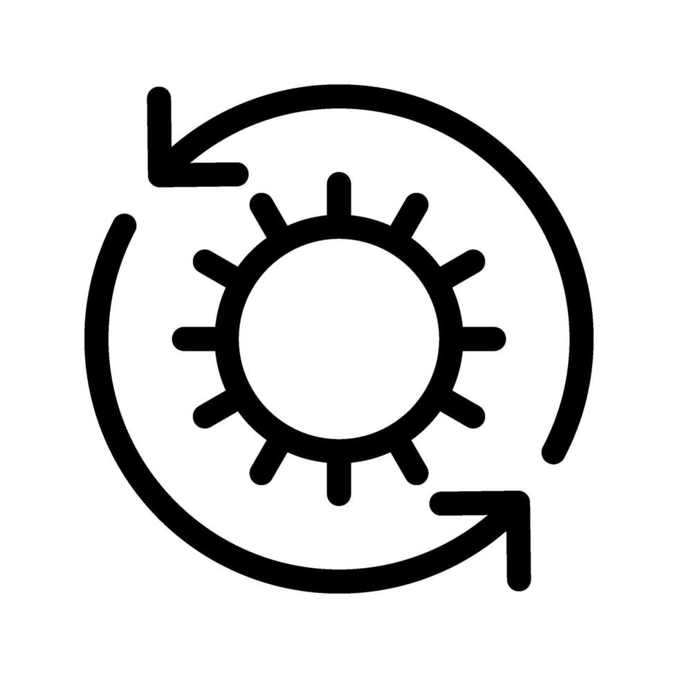 Processing Icon Symbol Design Illustration vector