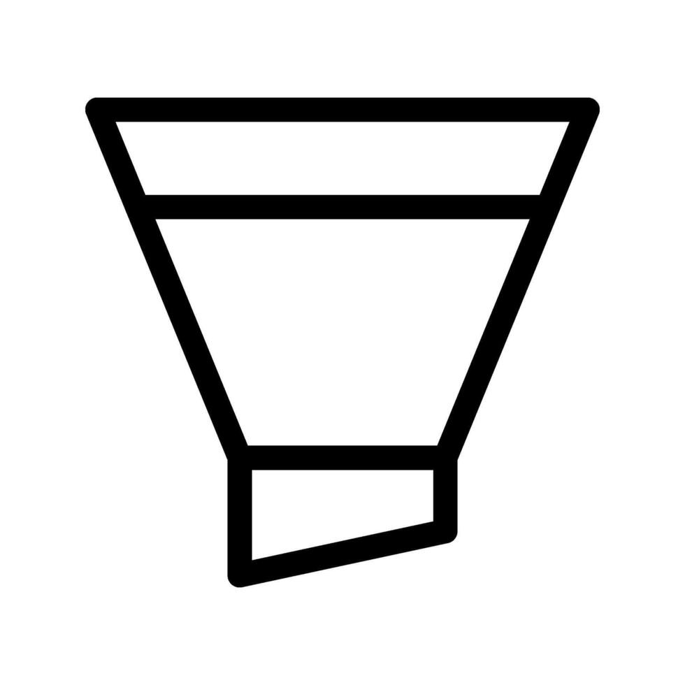 filtrar icono símbolo diseño ilustración vector