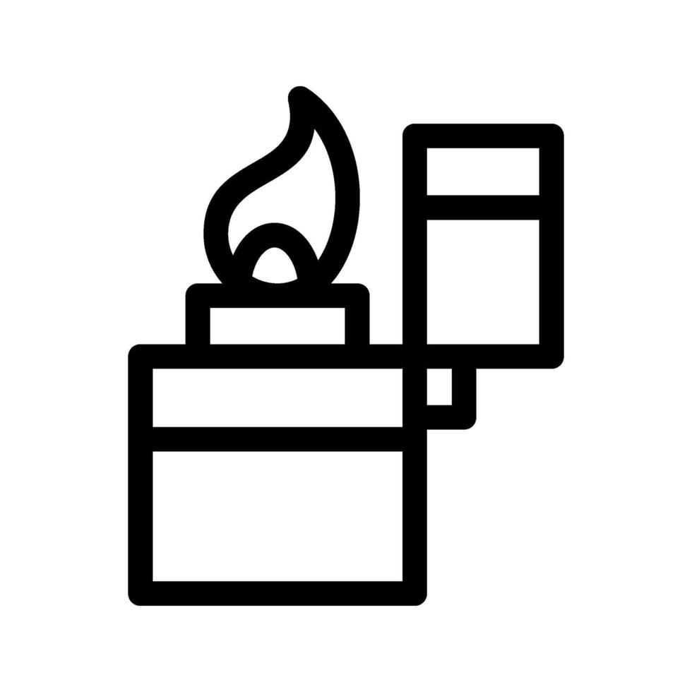 Lighter Icon Symbol Design Illustration vector