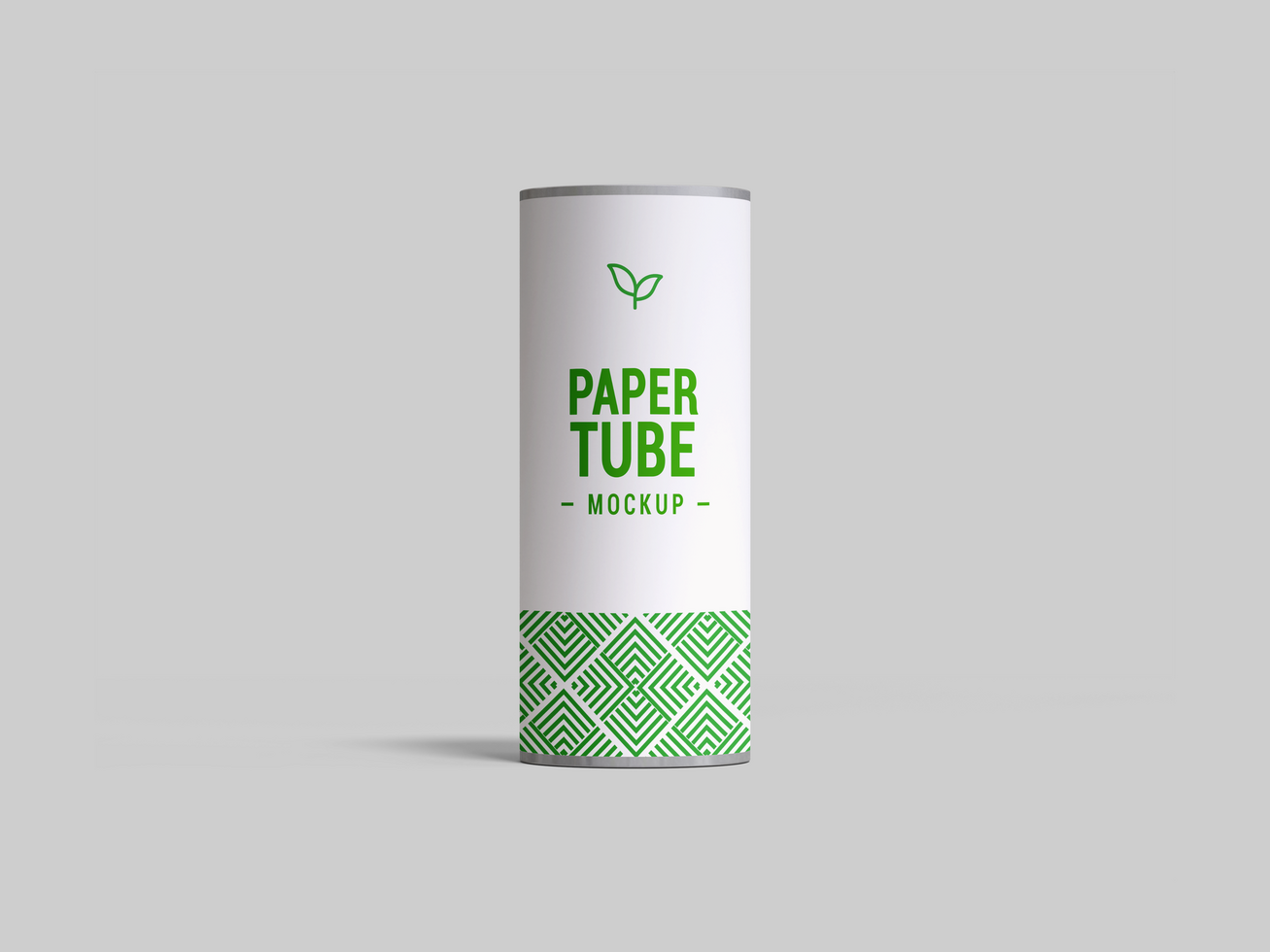 Realistic Cylinder Tube Rendering Mock-up easy to change colors - Blank white tube Mockup for branding psd
