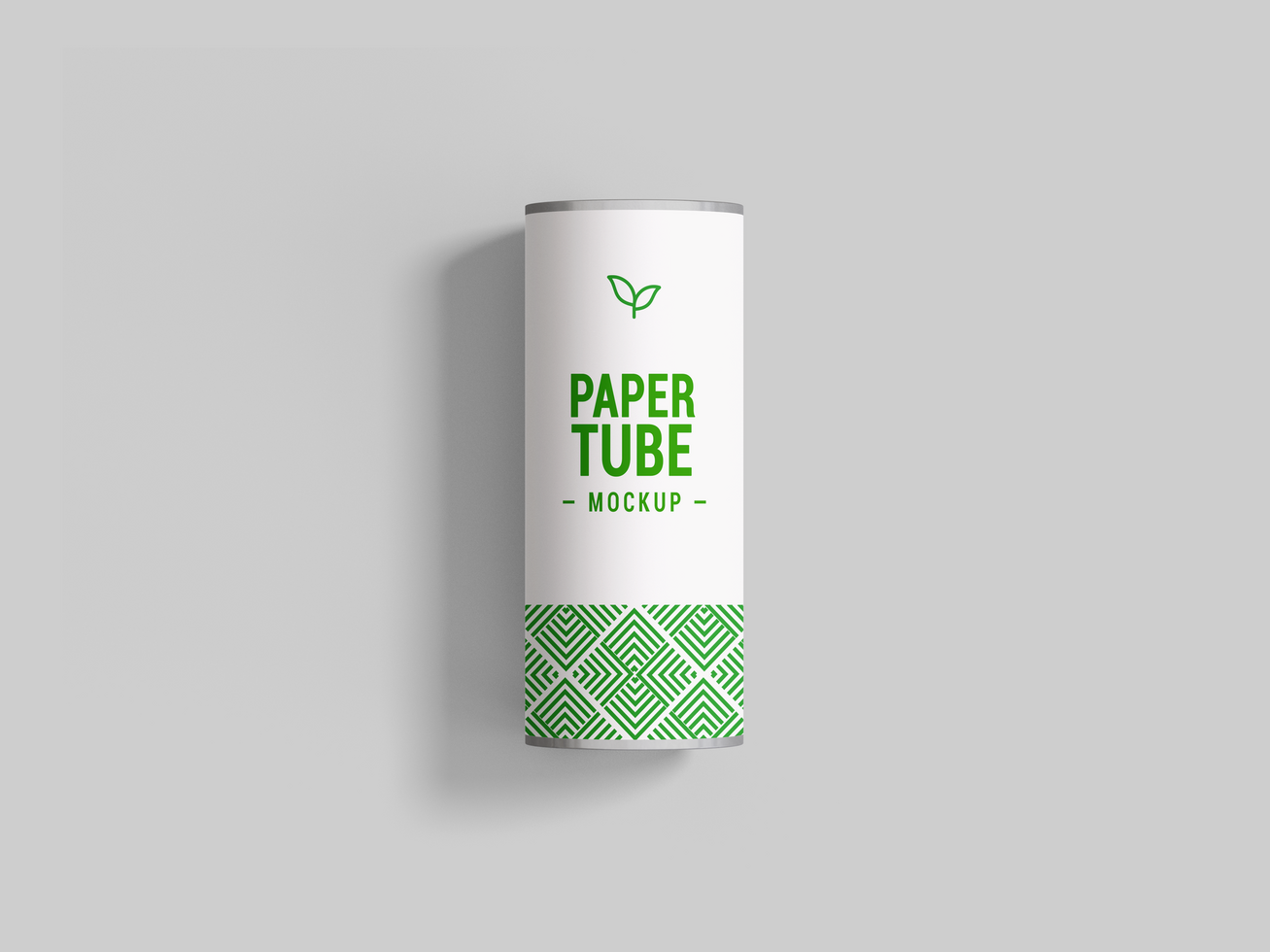Cylinder Tube mockup editable packaging design - High Cylinder Tube Box Mockup for branding psd