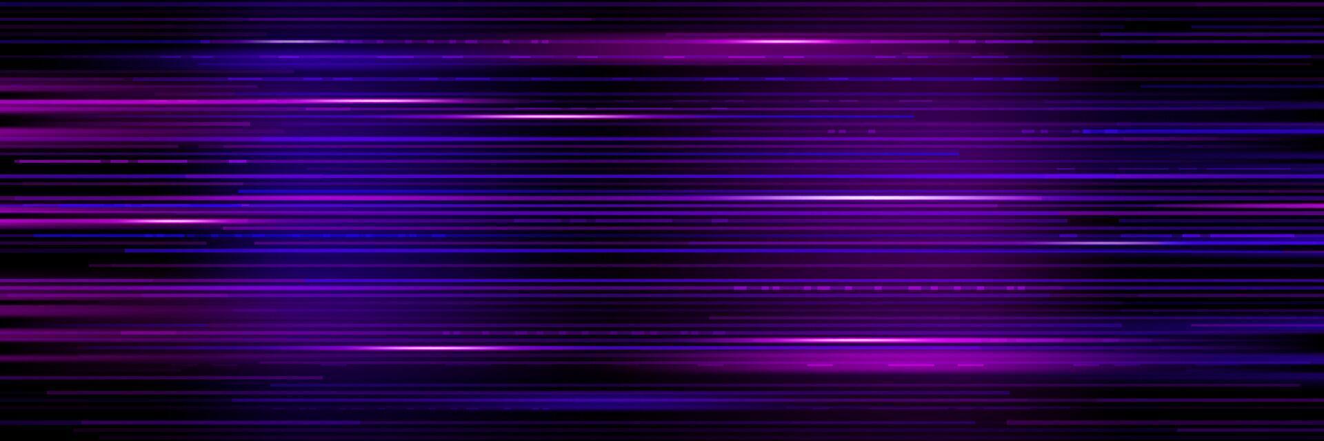 Digital game glitch purple background, TV screen vector