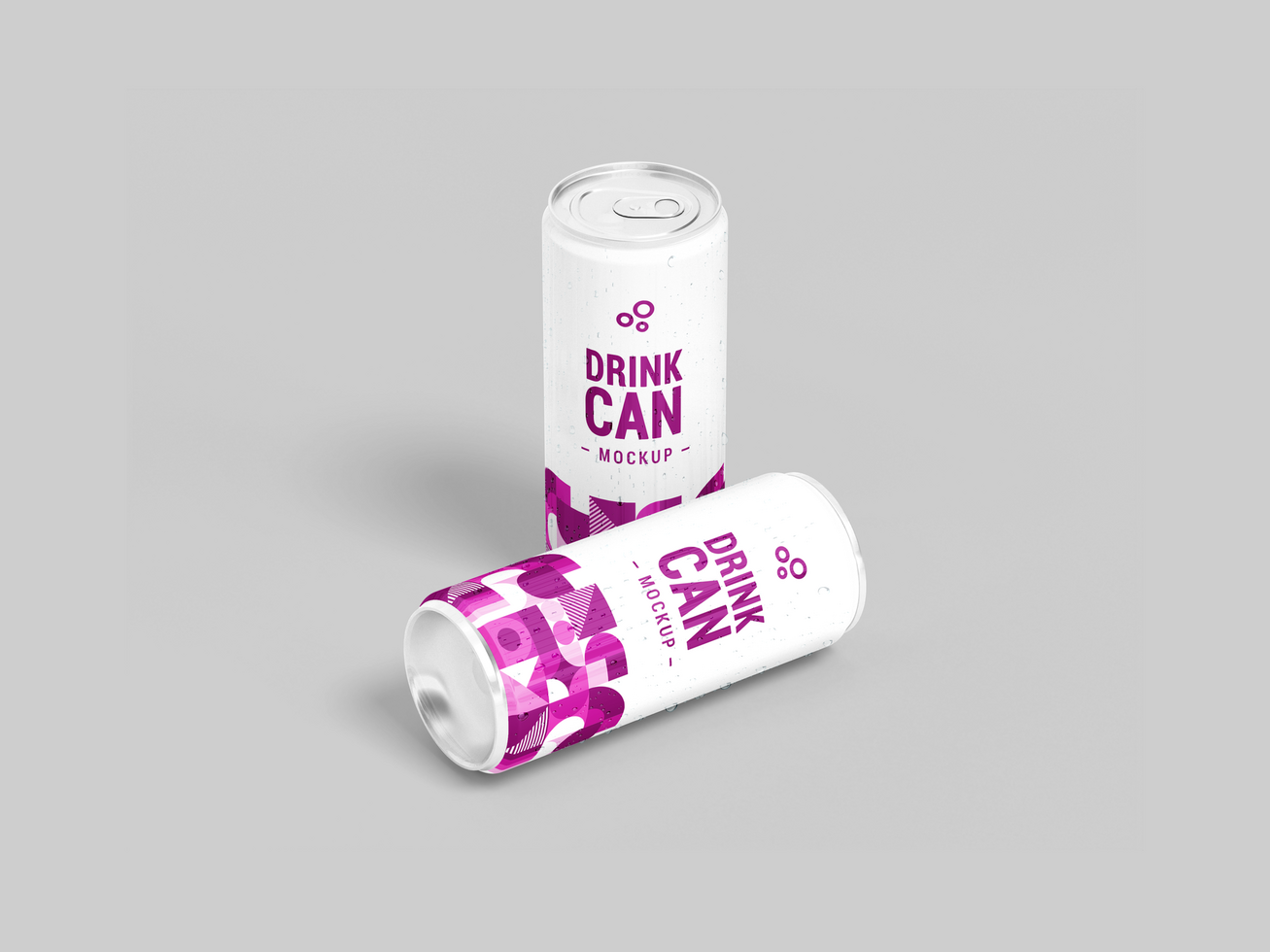 Drink Can Mockup Suitable for Soda Juice Milk Coffee or Any Iceable Drink - Mock up for Branding psd