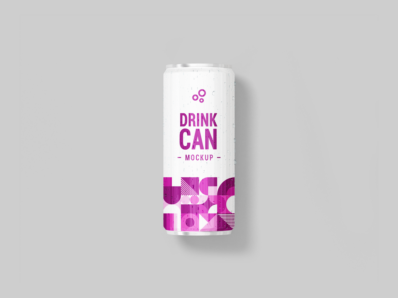 Drink Can Mockup Suitable for Soda Juice Milk Coffee or Any Iceable Drink - Mock up for Branding psd