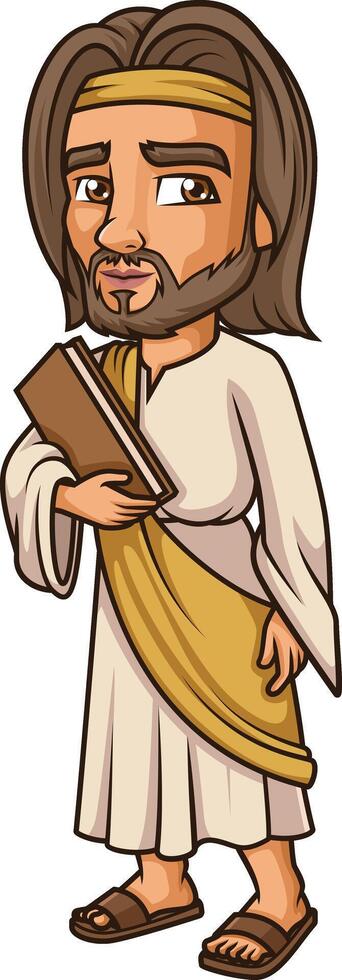 Matthew the Evangelist illustration vector