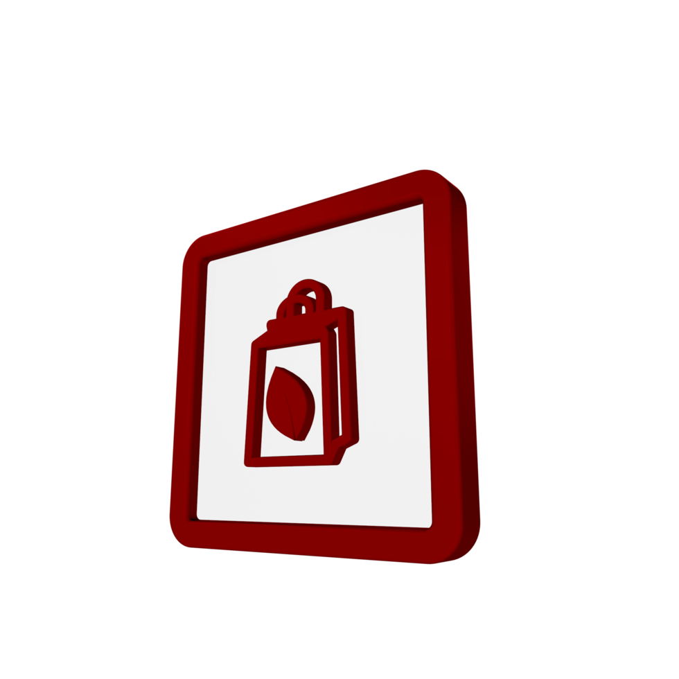 Business icon 3D render png