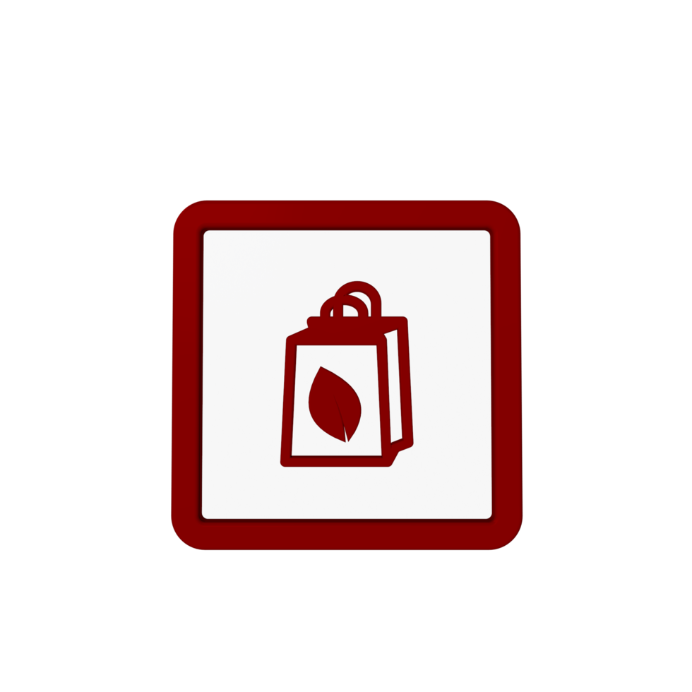 Business icon 3D render png