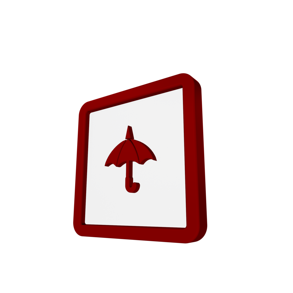 Business icon 3D render png