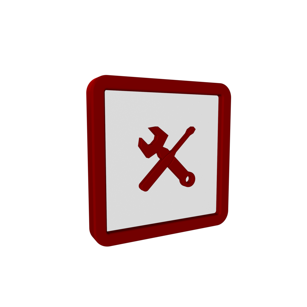 Business icon 3D render png