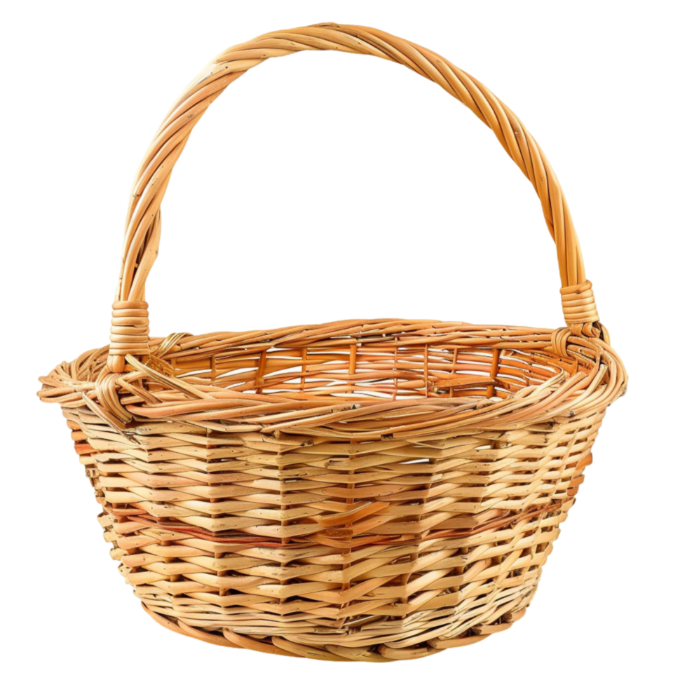 Chic Container Fashionable Empty Wooden Baskets for Decorative Storage png