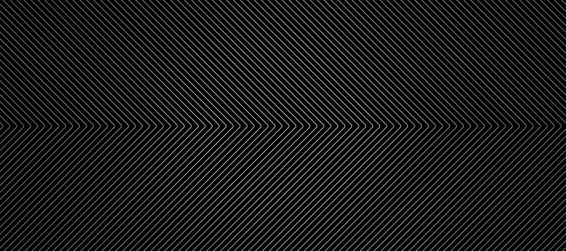 Black abstract background with diagonal white line pattern. vector