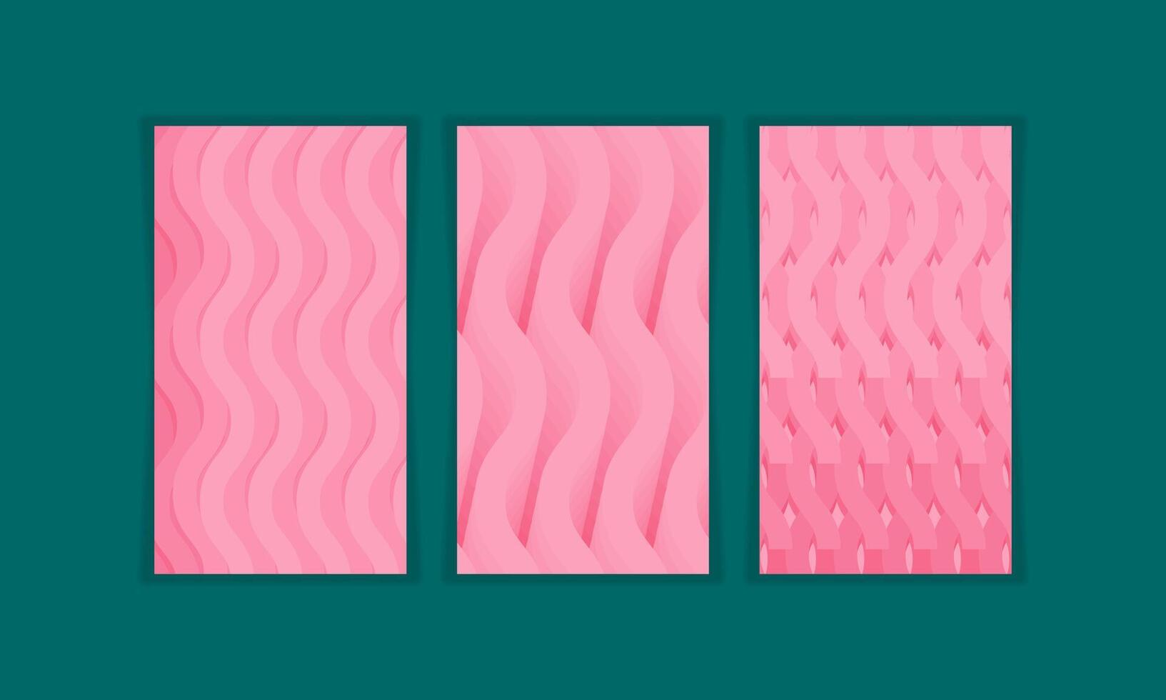 y2k background. Set of abstract pink backgrounds vector