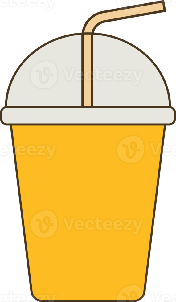 Lemon ice Illustration Isolated transparent background png