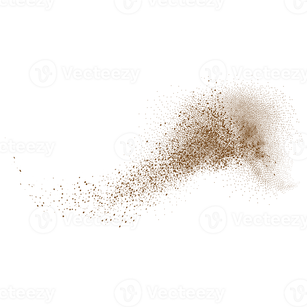Explosion of chocolate and cocoa. png