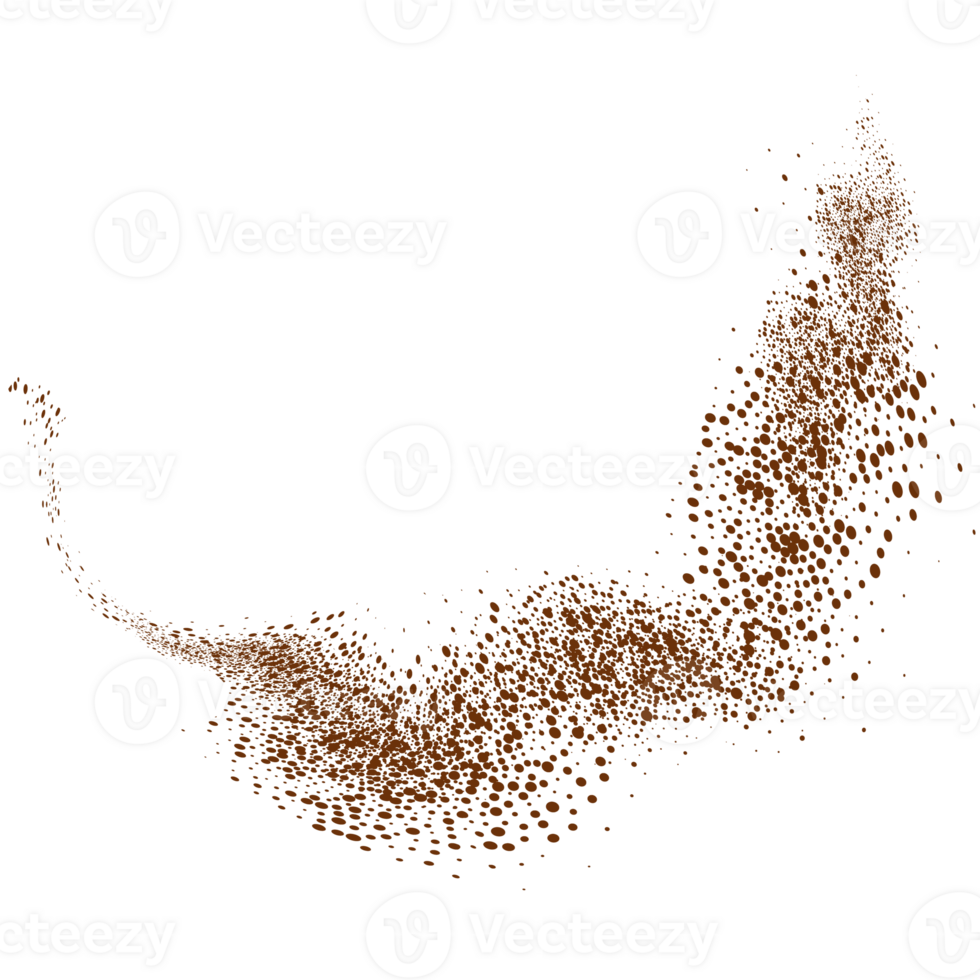 Explosion of chocolate and cocoa. png
