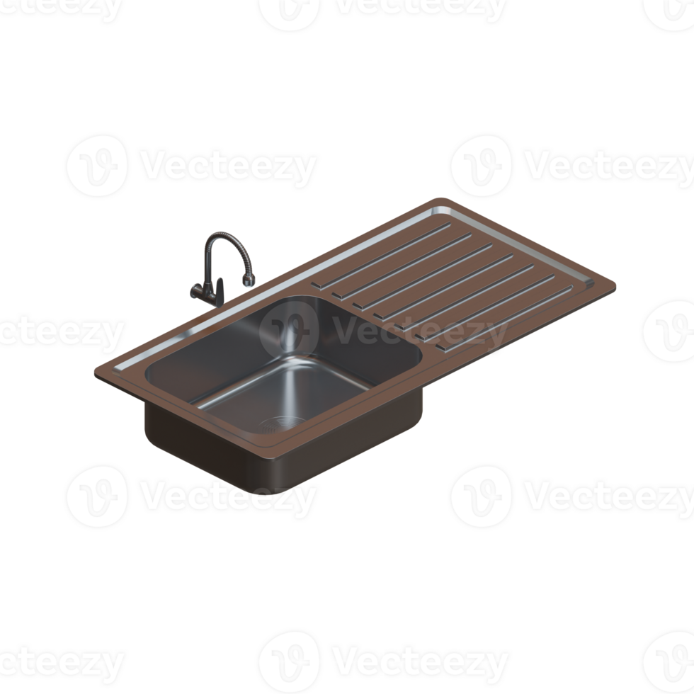 Kitchen Sink Design Element png