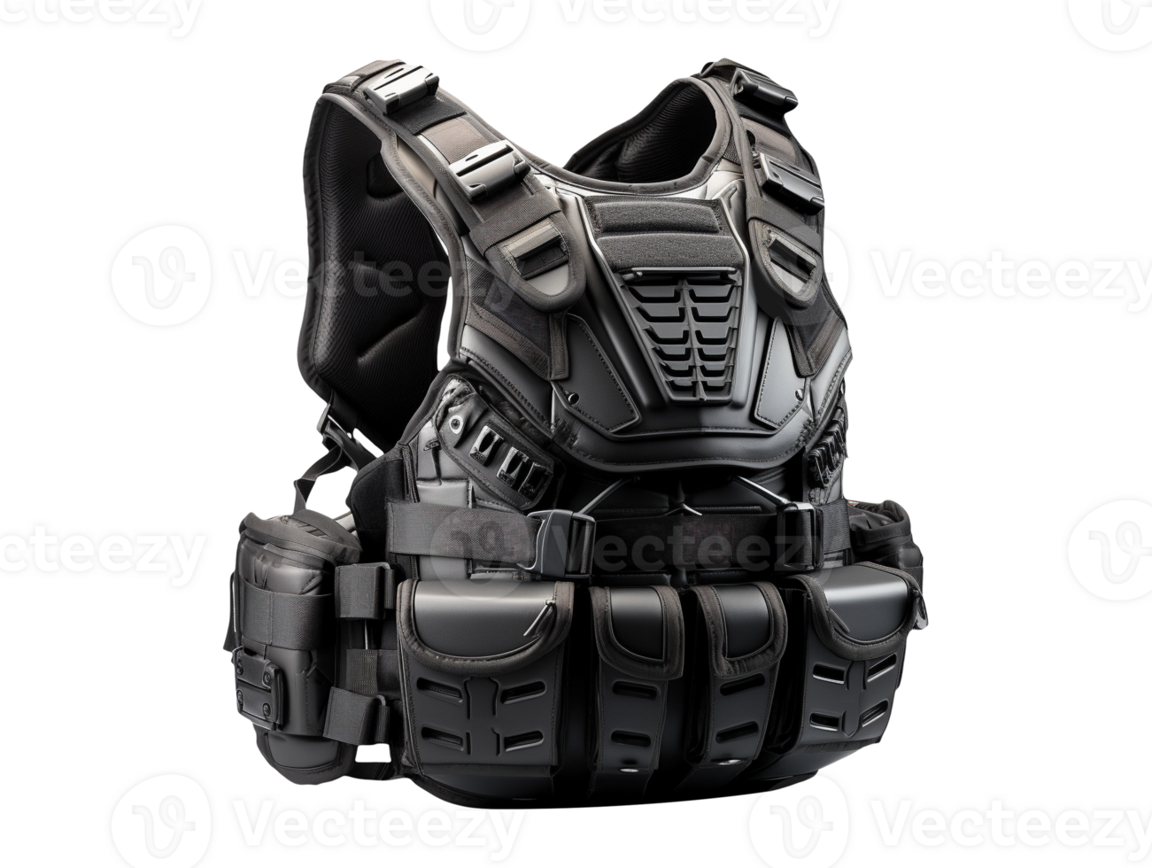 Police military special force armor isolated png
