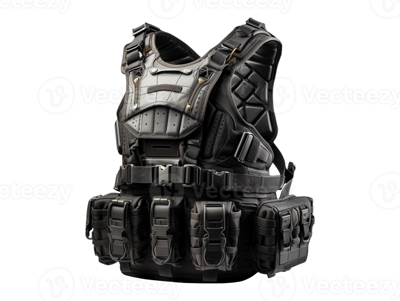 Police military special force armor isolated png